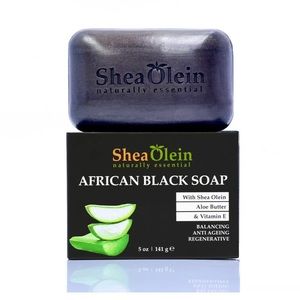 African Black Soap by Shea Olein with Shea Olein, Aloe Butter and Vitamin E